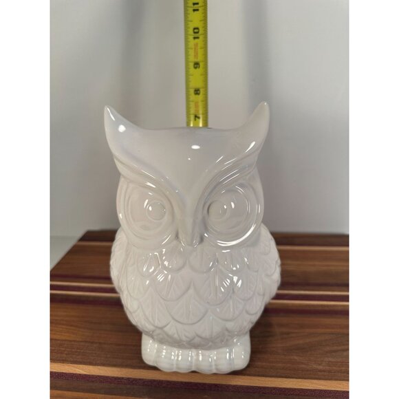 Set of 2 Ceramic Owl Coin Banks - Picture 6 of 7